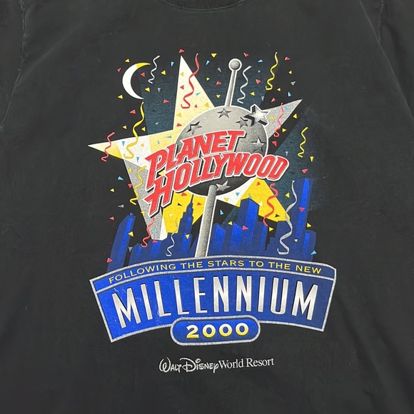 Planet Hollywood Walt Disney World Resort Millennium short sleeve t-shirt - Picture 4 of 12